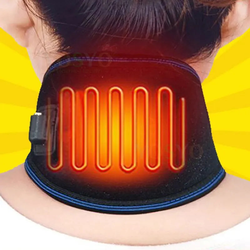 Proteção de Aquecimento para o Pescoço Massagem Elétrica Infravermelha
