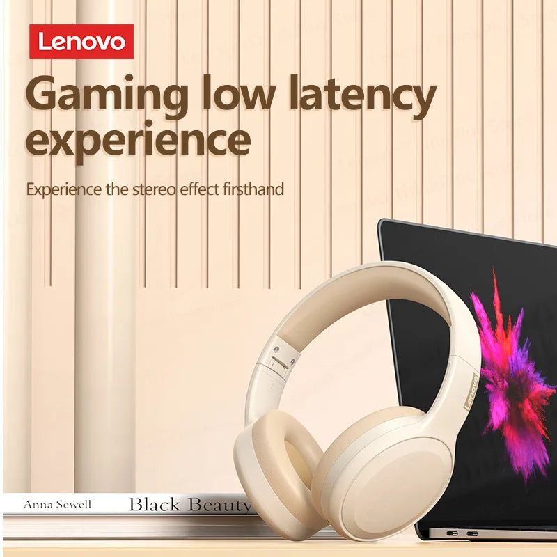 Fone de Ouvido Lenovo TH30 - Headphone Bluetooth Sem Fio